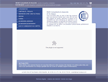 Tablet Screenshot of mgm-exaequo.fr